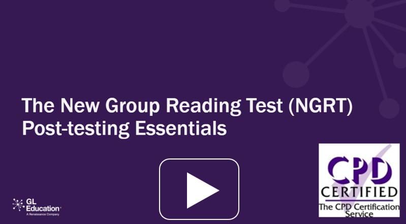 Getting started with New Group Reading Test reports