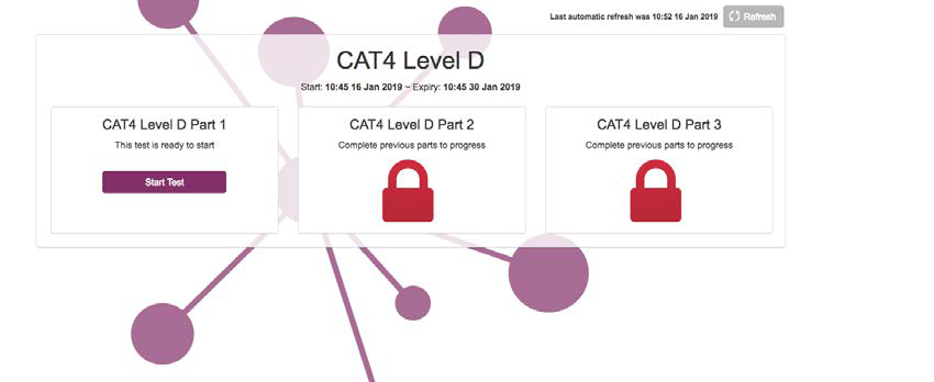 Accessing Cat4 Gl Education