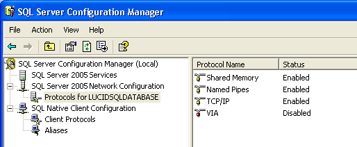 SQL Server configuration manager - GL Education