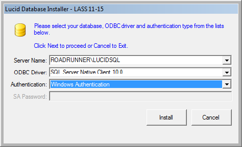 connection string for odbc driver 11 for sql server